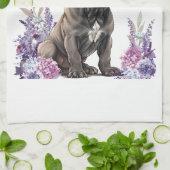 ケインコルソドッグママフローラ キッチンタオル (折り畳み)