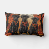 ケインコルソハロウィン不気味 ランバークッション (裏面)