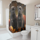 ケインコルソパピーオータムデライトカボチャ シャワーカーテン (インサイチュ)