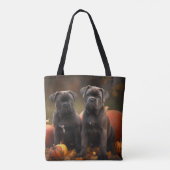 ケインコルソパピーオータムデライトカボチャ トートバッグ (裏面)