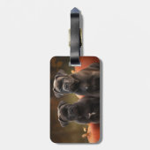 ケインコルソパピーオータムデライトカボチャ ラゲッジタグ (裏面縦)