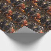 ケインコルソパピーオータムデライトカボチャ ラッピングペーパー (角)