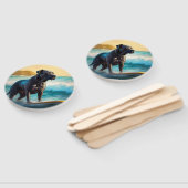 ケインコルソビーチ絵を描サーフィン ハンドファン (組立なし)