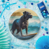 ケインコルソビーチ絵を描サーフィン ペーパープレート (パーティー)