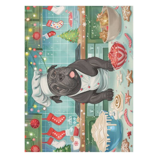 ケインコルソホリデーベーキング:フェスティバルクリスマス テーブルクロス (正面)