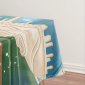 ケインコルソホリデーベーキング:フェスティバルクリスマス テーブルクロス (インサイチュ)