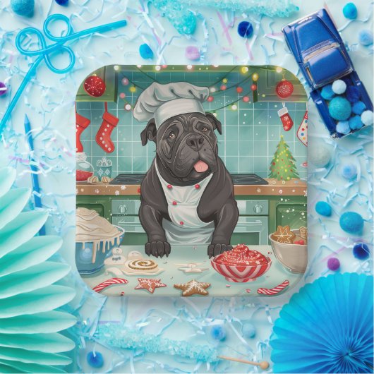 ケインコルソホリデーベーキング:フェスティバルクリスマス ペーパープレート (パーティー)