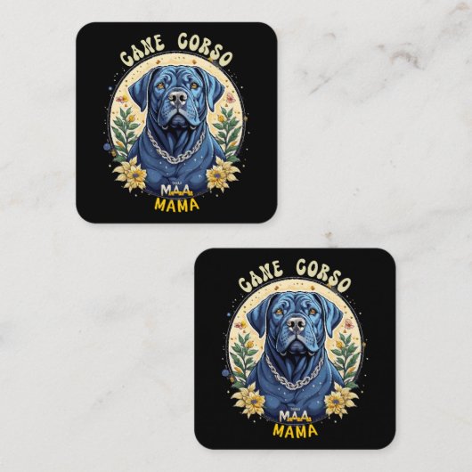 ケインコルソママ スクエア名刺 (正面/裏面)