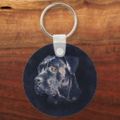 ケインコルソ – マスティフイタリアンポートレート キーホルダー (正面)