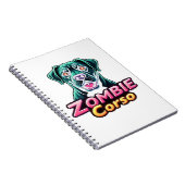 ケインコーソイタリアンマスティフゾンビドッグハロウィーンEs ノートブック (右側)