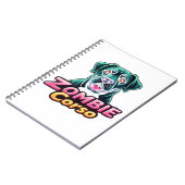 ケインコーソイタリアンマスティフゾンビドッグハロウィーンEs ノートブック (左側)