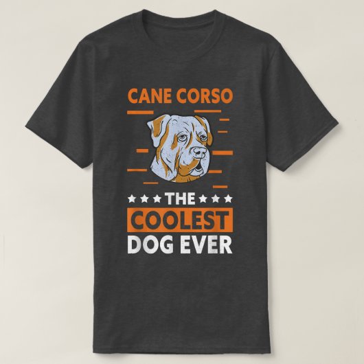 ケインコーソクールドッグ犬のオーナーケインコーソ Tシャツ (デザイン正面)