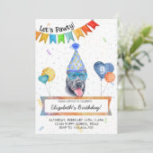 ケイン・コルソがパウィー犬の誕生日パーティーを許可 招待状 (スタンド正面)