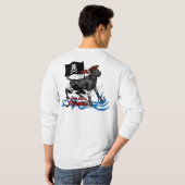 ケイン・コルソ海賊の船主 Tシャツ (裏面フル)
