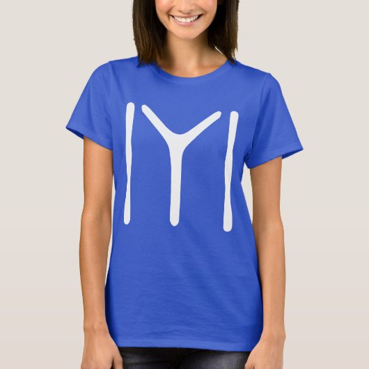 ケイ族IYI国旗 Tシャツ (正面)