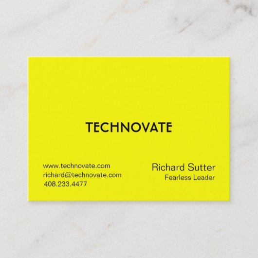 ケイ素 名刺 (正面)