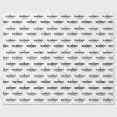 ケイ蜂トイズヴィンテージロゴパターンラッピング紙 ラッピングペーパー (フラット)