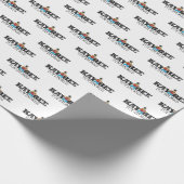 ケイ蜂トイズヴィンテージロゴパターンラッピング紙 ラッピングペーパー (角)