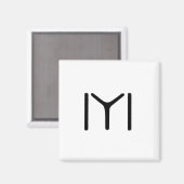 ケイ記号 マグネット (正面/裏面)