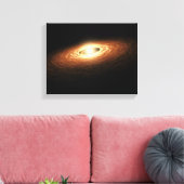 ケイ酸塩結晶形成 キャンバスプリント (インサイチュ (リビング))