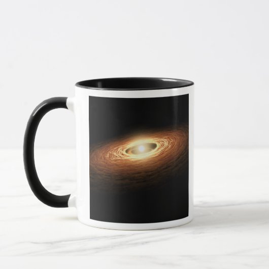 ケイ酸塩結晶形成 マグカップ (左)