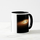 ケイ酸塩結晶形成 マグカップ (正面右)