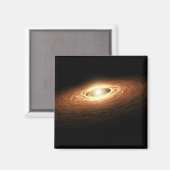 ケイ酸塩結晶形成 マグネット (正面/裏面)