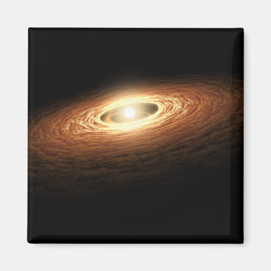 ケイ酸塩結晶形成 マグネット (正面)