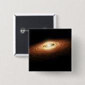 ケイ酸塩結晶形成 缶バッジ (正面&裏面)