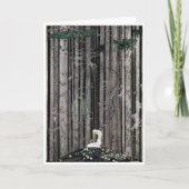 ケイ・ニールセンその後、彼女は緑のパッチの上に横たわった カード (正面)