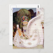 ケイ・ニールセンのシンデレラ童話 ポストカード (正面/裏面)