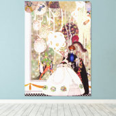 ケイ・ニールセンのブルーヒゲ キャンバスプリント (インサイチュ (ウッドフロア))