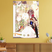 ケイ・ニールセンのブルーヒゲ キャンバスプリント (インサイチュ (リビング))