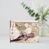 ケイ・ニールセンのブルービーダーフェアリー ポストカード (スタンド正面)