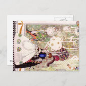 ケイ・ニールセンのブルービーダーフェアリー ポストカード (正面/裏面)