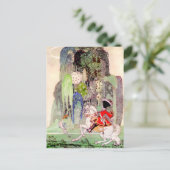 ケイ・ニールセンのプリンス魅力的・オブ・スリーピング美しい ポストカード (スタンド正面)