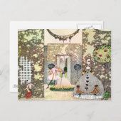 ケイ・ニールセンの午後の愛 ポストカード (正面/裏面)