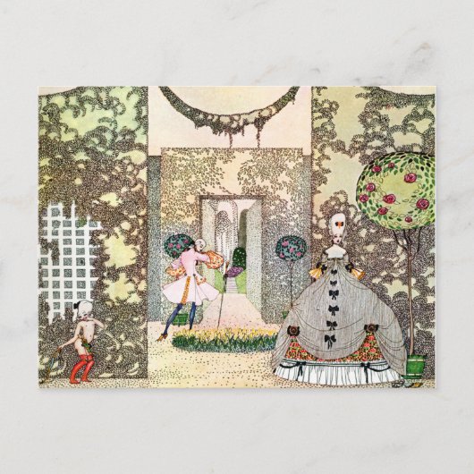 ケイ・ニールセンの午後の愛 ポストカード (正面)