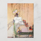 ケイ・ニールセンの庭中国のでの夜 ポストカード (正面)