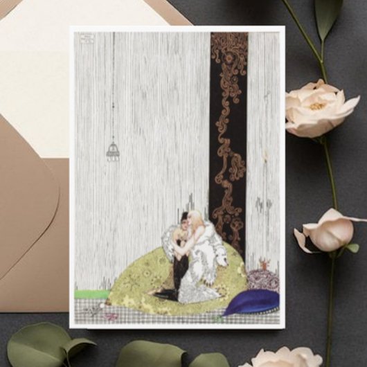 ケイ・ニールセン　クマの皮を着た少年 カード