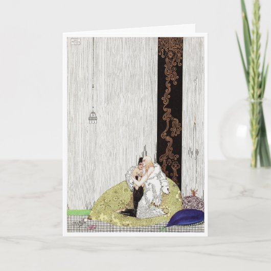 ケイ・ニールセン　クマの皮を着た少年 カード (正面)