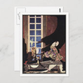 ケイNielsen – パウダーとクリノリン ポストカード (正面/裏面)