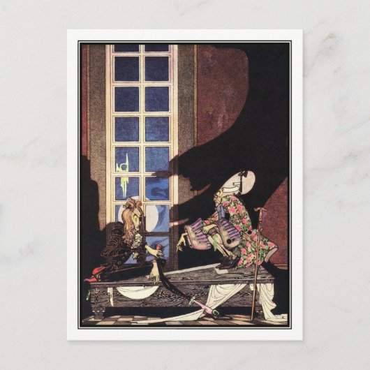 ケイNielsen – パウダーとクリノリン ポストカード (正面)