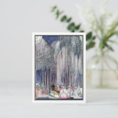 ケイNielsen – パウダーとクリノリン ポストカード (スタンド正面)