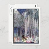 ケイNielsen – パウダーとクリノリン ポストカード (正面/裏面)