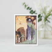 ケイNielsen – パウダーとクリノリン ポストカード (スタンド正面)