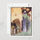 ケイNielsen – パウダーとクリノリン ポストカード (正面/裏面)