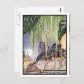 ケイNielsen – パウダーとクリノリン ポストカード (正面/裏面)