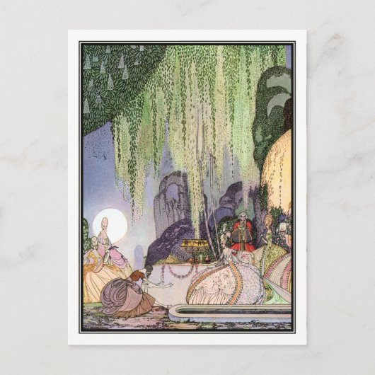 ケイNielsen – パウダーとクリノリン ポストカード (正面)