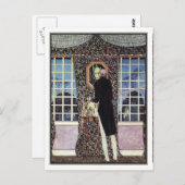 ケイNielsen – パウダーとクリノリン ポストカード (正面/裏面)